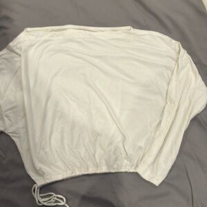 Athleta off the shoulder cinch top